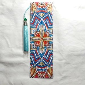 Diamond Art Leather Bookmark